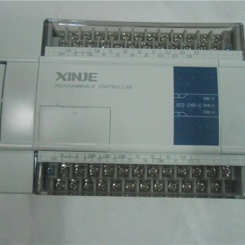 PLC CPU DC24V 14 DI NPN 10 DO Relay XC3-24R-C with  programming cable New