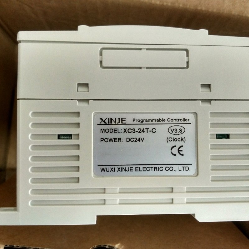 PLC CPU DC24V 14 DI NPN 10 DO Transistors  XC3-24T-C with  programming cable New