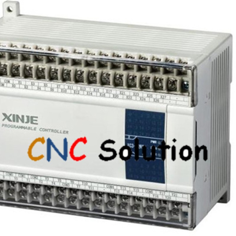 PLC CPU DC24V 24 DI NPN 18 DO Transistors  XC3-42T-C with  programming cable New