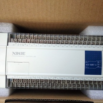 PLC CPU DC24V 36 DI NPN 24 DO Relay&Transistors  XC3-60RT-C with  programming cable New