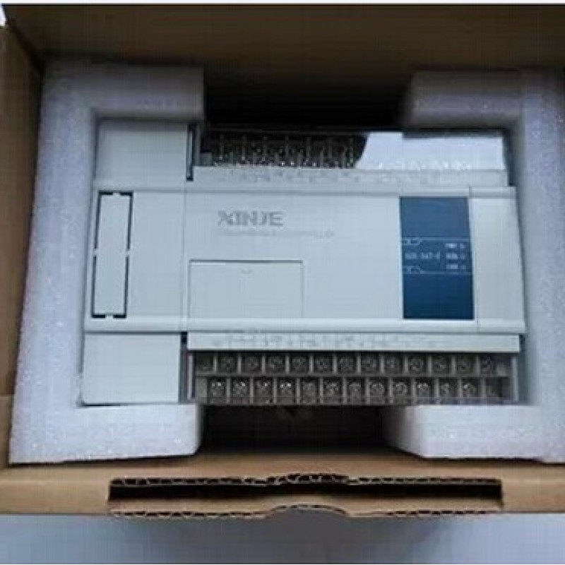 PLC CPU DC24V 36 DI PNP 24 DO Transistor XC5-60T-C XINJE with Programming Cable New