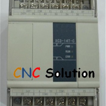 PLC CPU DC24V 8 DI NPN 6 DO Transistors  XC3-14T-C with  programming cable New