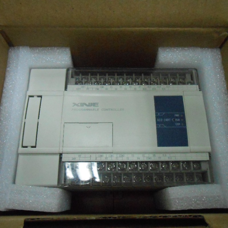 PLC DC24V 14 DI 10 DO Relay 3 COM XC2-24RT-C XINJE