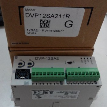 PLC DC24V 8 DI 4 DO relay  Delta DVP12SA211R New