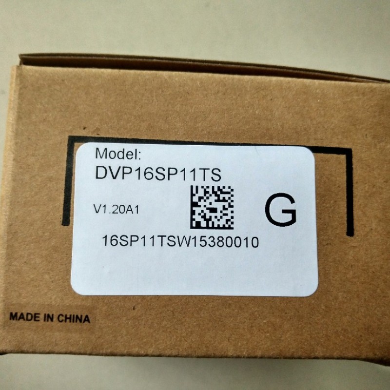 PLC DC24V 8 DI 8 DO transistor PNP Module DVP16SP11TS Delta New