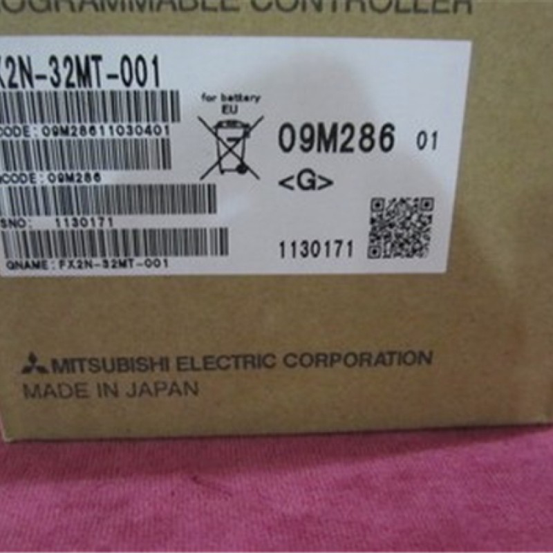 PLC Main Unit AC 220V 16 DI 16 DO Transistor  FX2N-32MT-001 Mit New