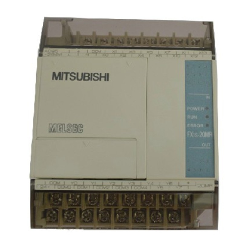 PLC Main Unit DC 24V 12 DI 8 DO Relay FX1S-20MR-D Mit New