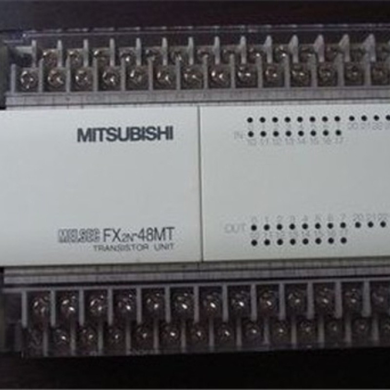 PLC Main Unit DC 24V 24 DI 24 DO Transistor  FX2N-48MT-D Mit New