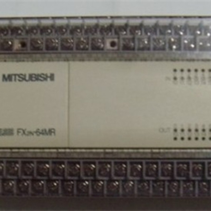 PLC Main Unit DC 24V 32 DI 32 DO Relay FX2N-64MR-D Mit New