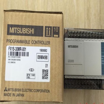 PLC Main Unit DC 24V 6 DI 4 DO Relay FX1S-10MR-D Mit New