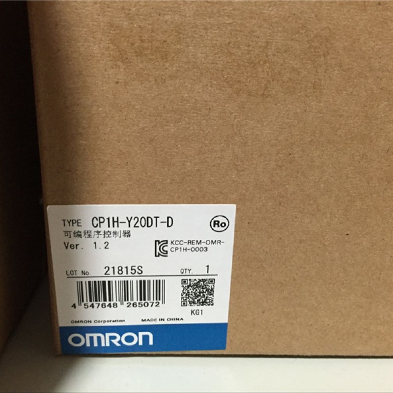 PLC Main Unit DC24V 12 DI 8 DO transistor  CP1H-Y20DT-D New