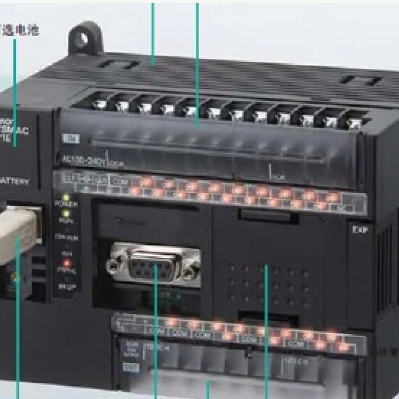 PLC Main Unit DC24V 18 DI 12 DO relay CP1L-EM30DR-D New