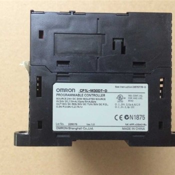 PLC Main Unit DC24V 18 DI 12 DO transistor CP1L-M30DT-D New