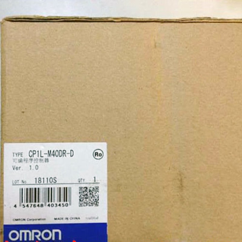 PLC Main Unit DC24V 24 DI 16 DO relay CP1L-M40DR-D New