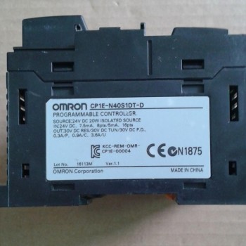 PLC Main Unit DC24V 24 DI  16 DO transistor  CP1E-N40S1DT-D New