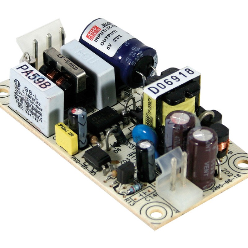 PSD-05-12 MEAN WELL 5W 36~72V Input 12V0.45A Single DC-DC Converter Power Supply