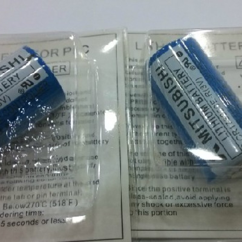 Q6BAT CR17335SE-R/3V Mitsubishi PLC Lithium Battery 3V Original Brand New