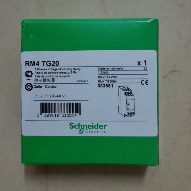 RM4TG20 RM4 control F relay REL.PHASE TRI 200/500V New