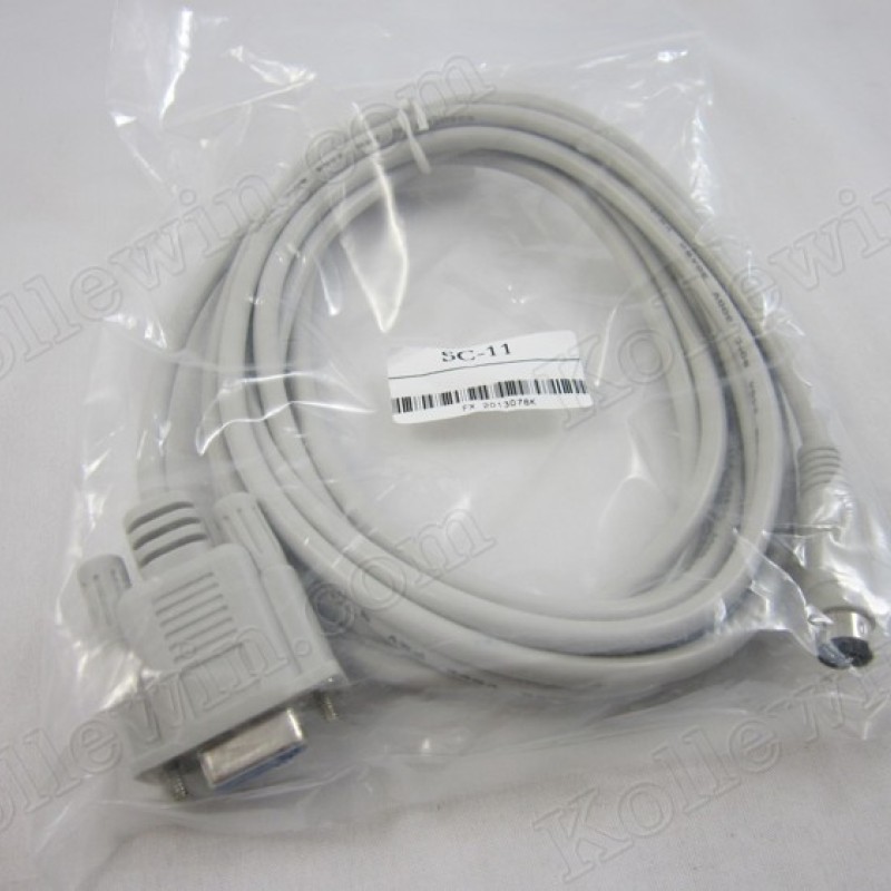 SC-11 RS232 interface PLC programming cable For Mitsubishi FX series programmer Length:2.5m
