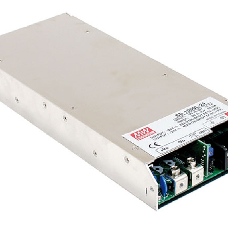 SD-1000H-12 MEAN WELL 1000W 72-144V Input 12V60A Output Switching Power Supply