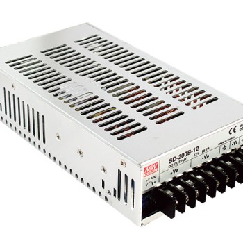 SD-200B-12 MEAN WELL 200W 19~36V Input 12V16.7A Output DC-DC Power