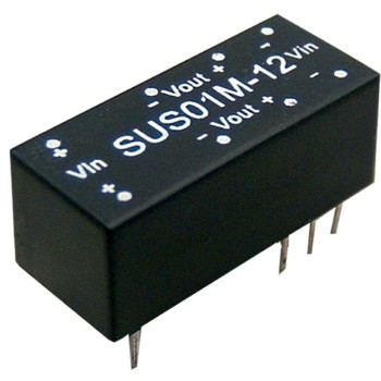 SUS01L-05 MEAN WELL 1W 5V-5V Unregulated Single Output DC-DC Converter Module Power