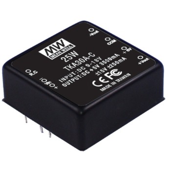 TKA30A-B MEAN WELL 30W 9~18VThree Output DC-DC Converter Power Supply