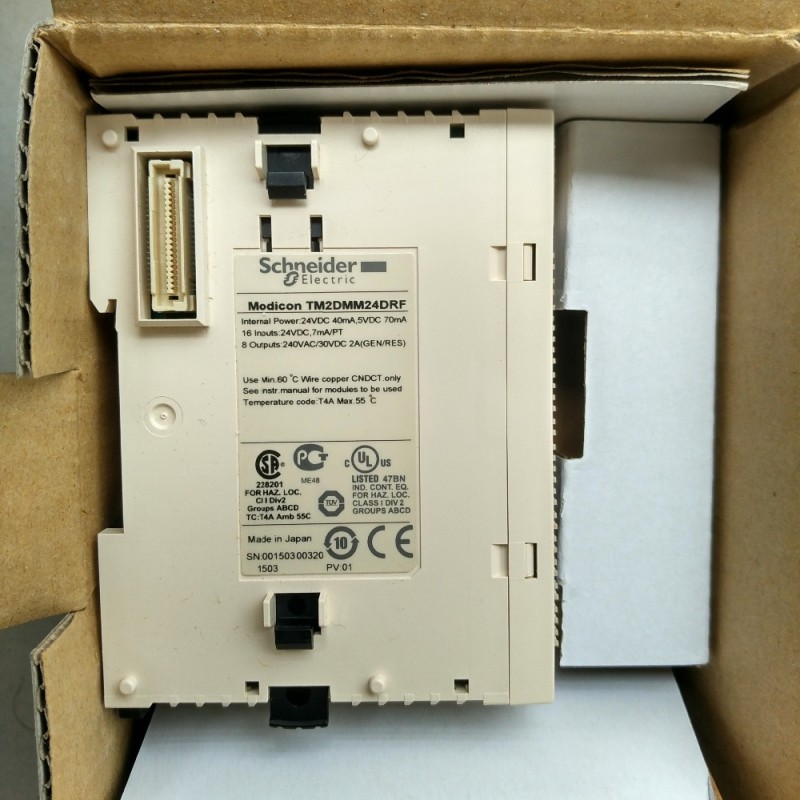 TM2DMM24DRF M238 PLC Module 16DI 8DO New