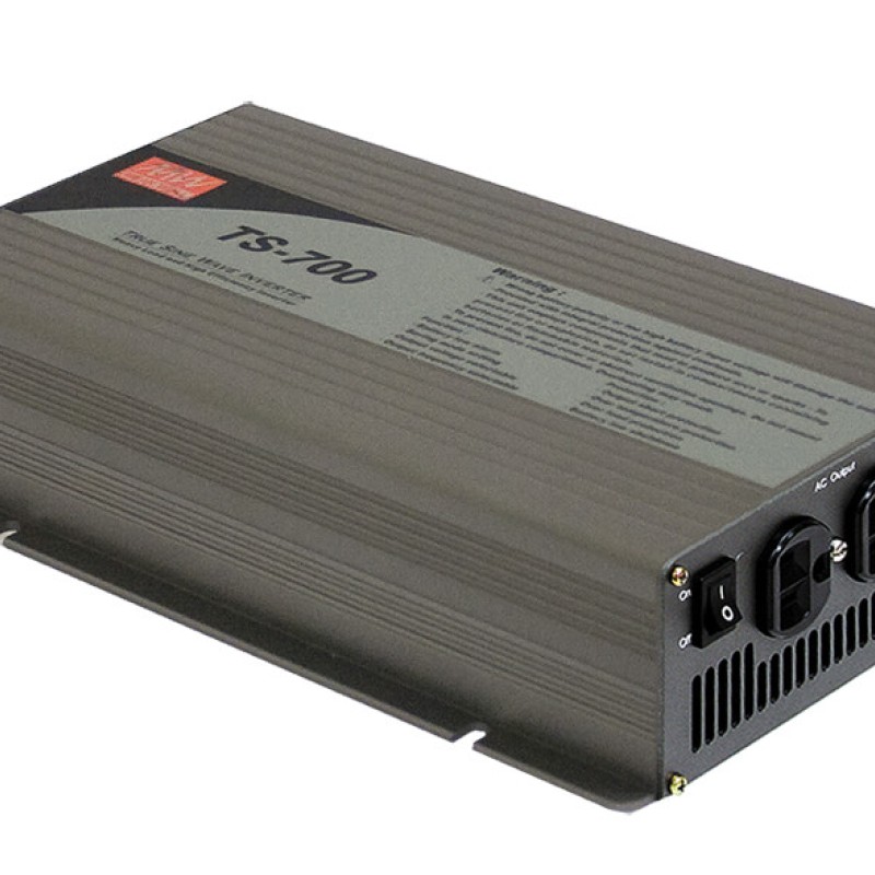 TS-700-224B MEAN WELL 700W 24V Turn 230VAC Pure Sine Wave Output Car Inverter Power