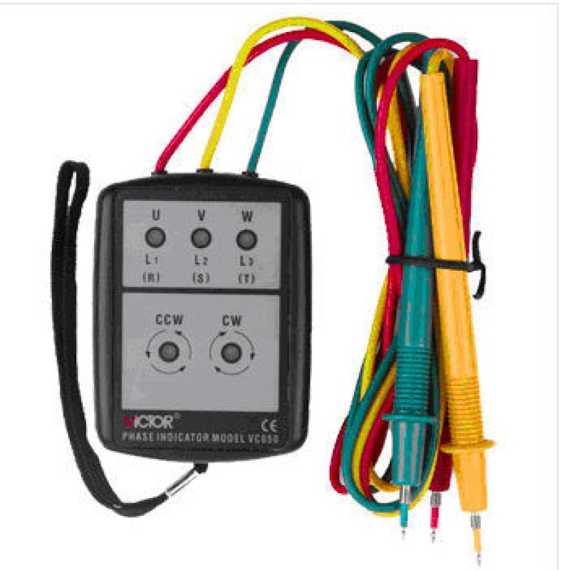 Three Phase Indicator Vibrometer  VC850 VICTOR