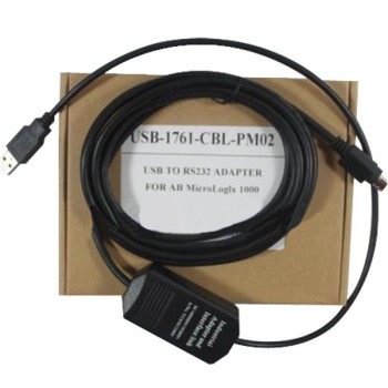 USB-1761-CBL-PM02 USB interface programming cable for A-B MicroLonix 1000/1200/1500 series PLC Round 8-pin Length:3m