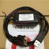 USB-CIF31 Industrial grade USB to RS232 PLC programming cable Standard DTE interface with communication indicator light 