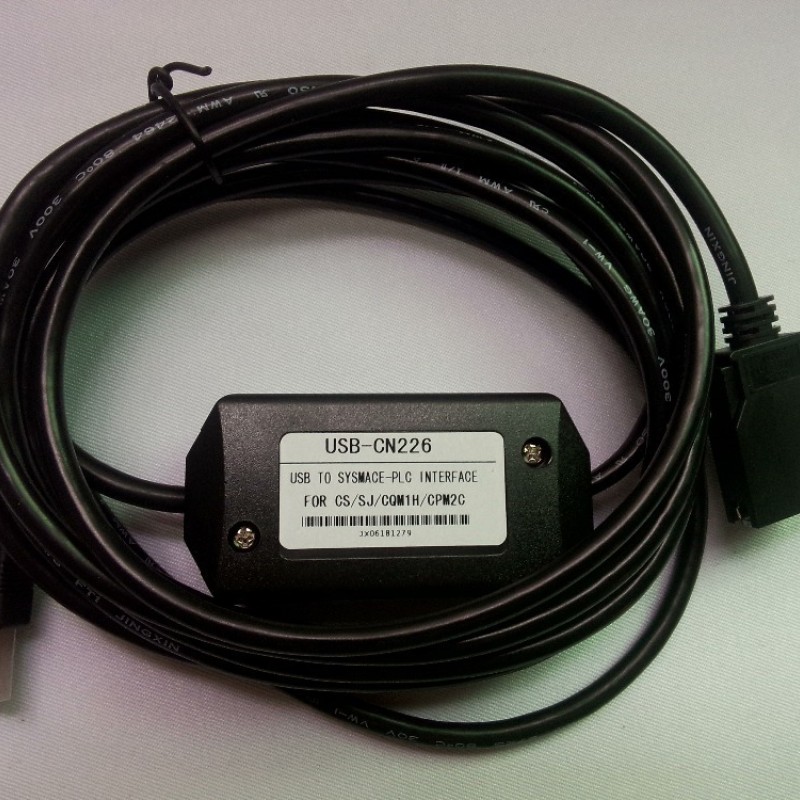 USB-CN226 USB/RS232 interface PLC programming cable Connect the peripheral ports of Omron CS/CJ/CQM1H and CPM2C series p