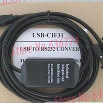 USB-RS232 USB to serial(or RS232 interface) Equal to USB-CIF31 Length:2m(1m and 3m optional)