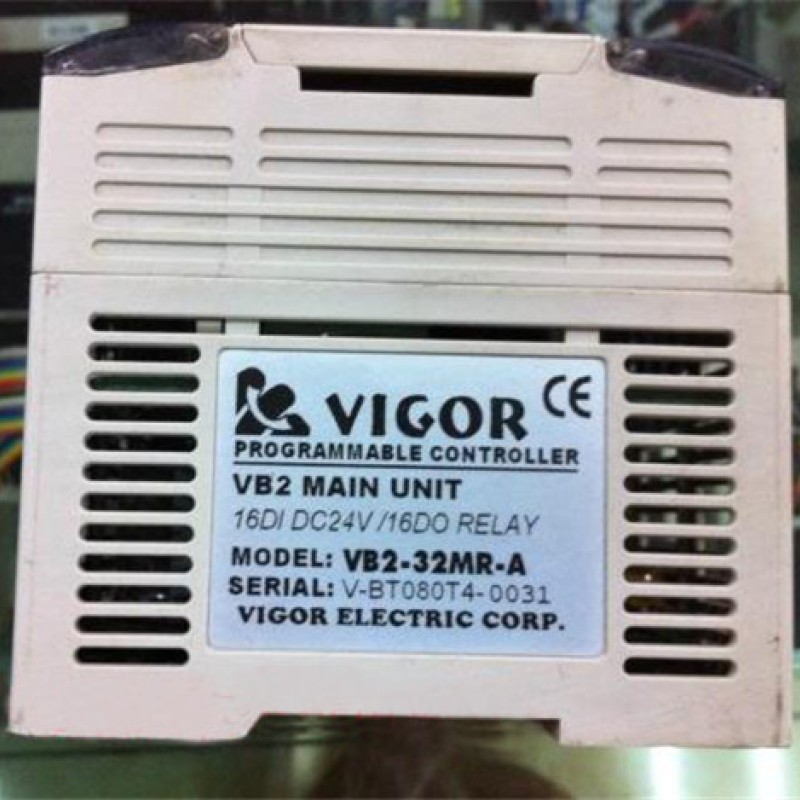 VB2-32MR-A PLC VIGOR 24VDC 16 point input 16 point output Main Unit Original brand new