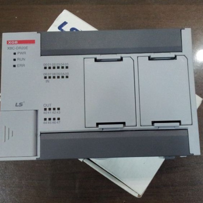 XBC-DR20E LS PLC XGB AC100~220V power supply DC 24V input 12 point relay output 8 point 1Year Warranty